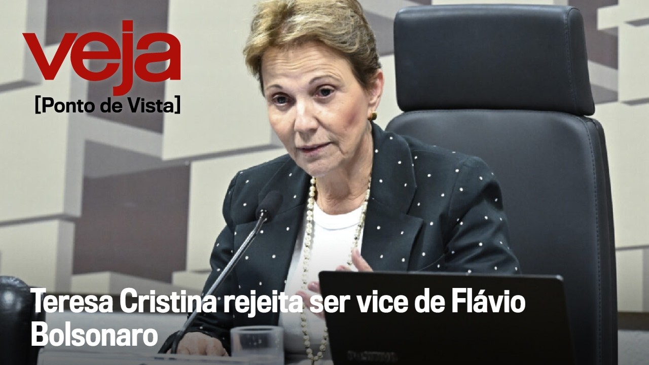 Teresa Cristina rejeita ser vice de Flávio Bolsonaro | Ponto de Vista