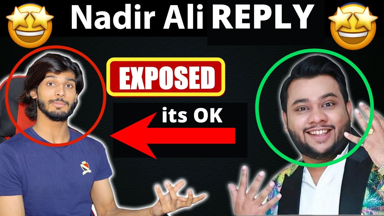 Nadir Ali reply to Shahmeer