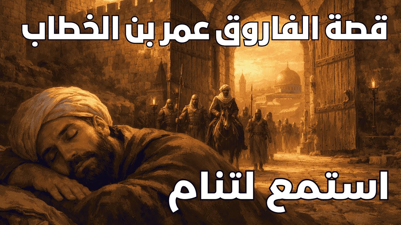  رحلة عمر بن الخطاب من الظلام إلى نور العدالة | قصة تُروى قبل النوم بصوت هادئ