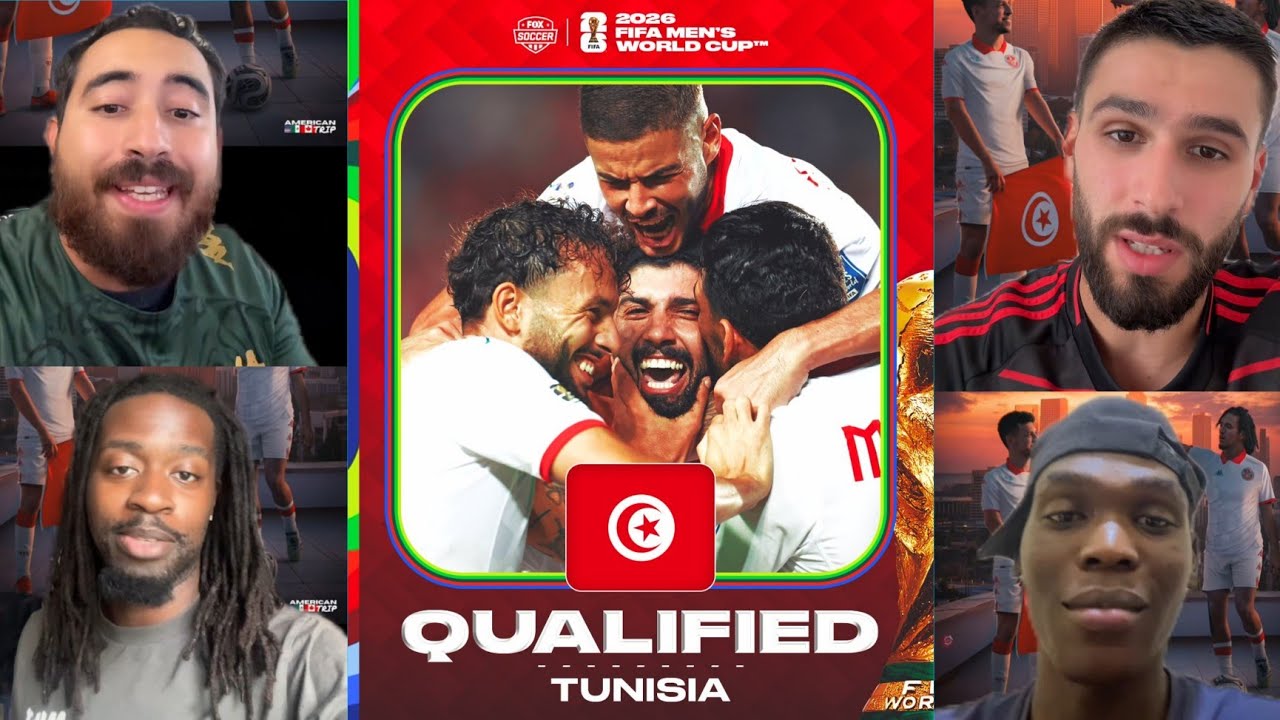🚨😱 La Tunisie 🇹🇳 se qualifie pour la coupe du monde 2026