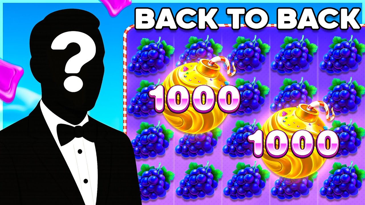 BACK TO BACK 1000X BOMBS On SWEET BONANZA 1000 SLOT!!