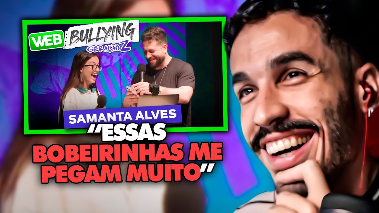 STAG REAGE: COMPARTILHANDO PU7@R!4 COM A FAMÍLIA DA SAMANTA - #WEBBULLYING | Clipes do Stag