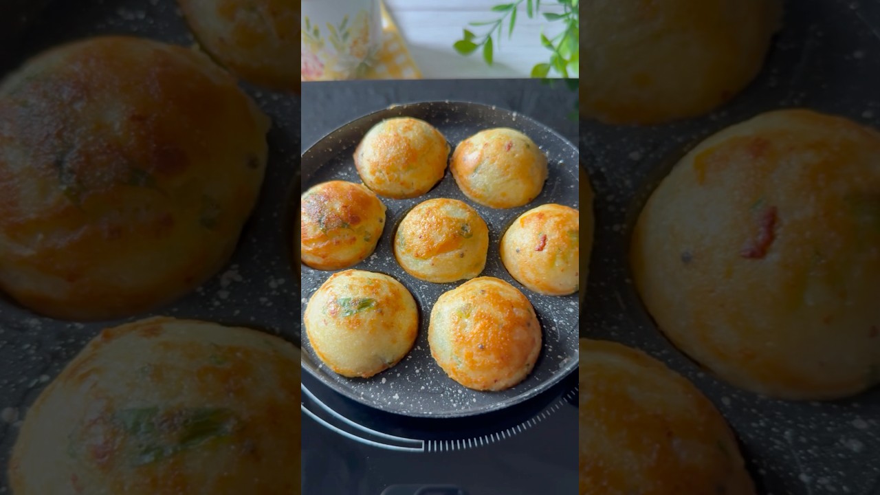 Try this in your breakfast ❣️#appe #suji #sujiappe #healthyrecipes #sujirecipe
