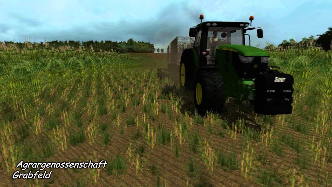 Agrargenossenschaft Grabfeld | Maisernte mit 2 Claas Feldhäckslern |