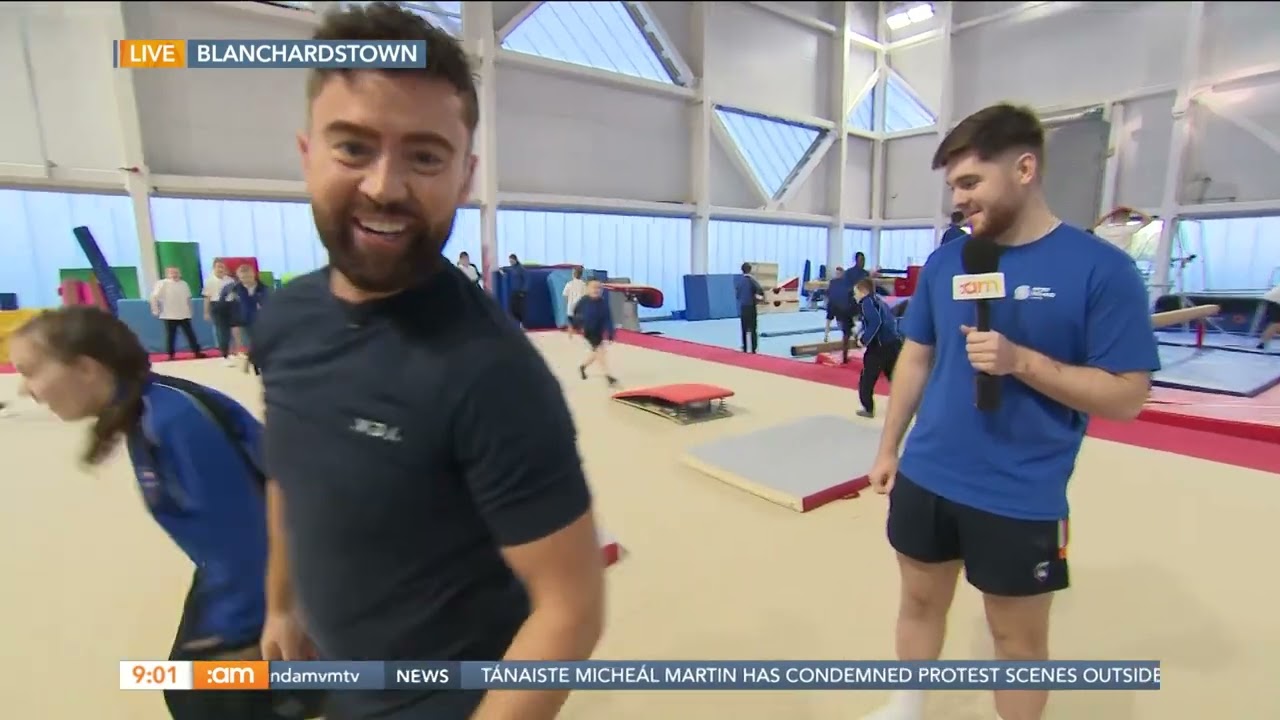 21.09.23 Gymnastics time at Sport Ireland Campus with Galway gymnast Emma Slevin