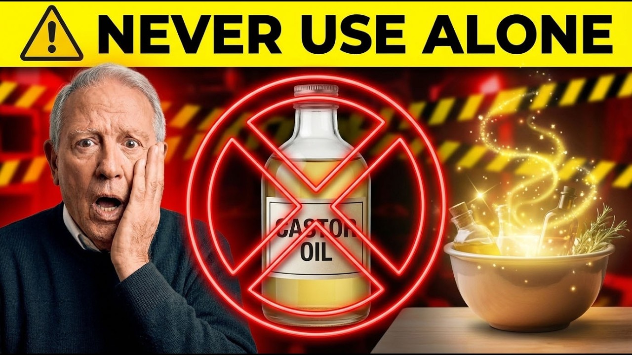 Senior Women: NEVER Use Castor Oil Alone — Mix This for Faster Wrinkle Reduction | Dr. Ryan Mitchell