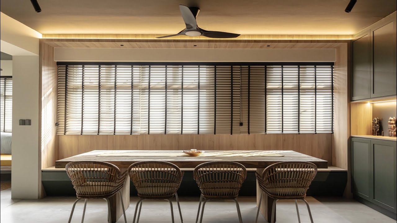 Singapore HDB Renovation Ideas | Green Bohemian Design | Noble Interior Design