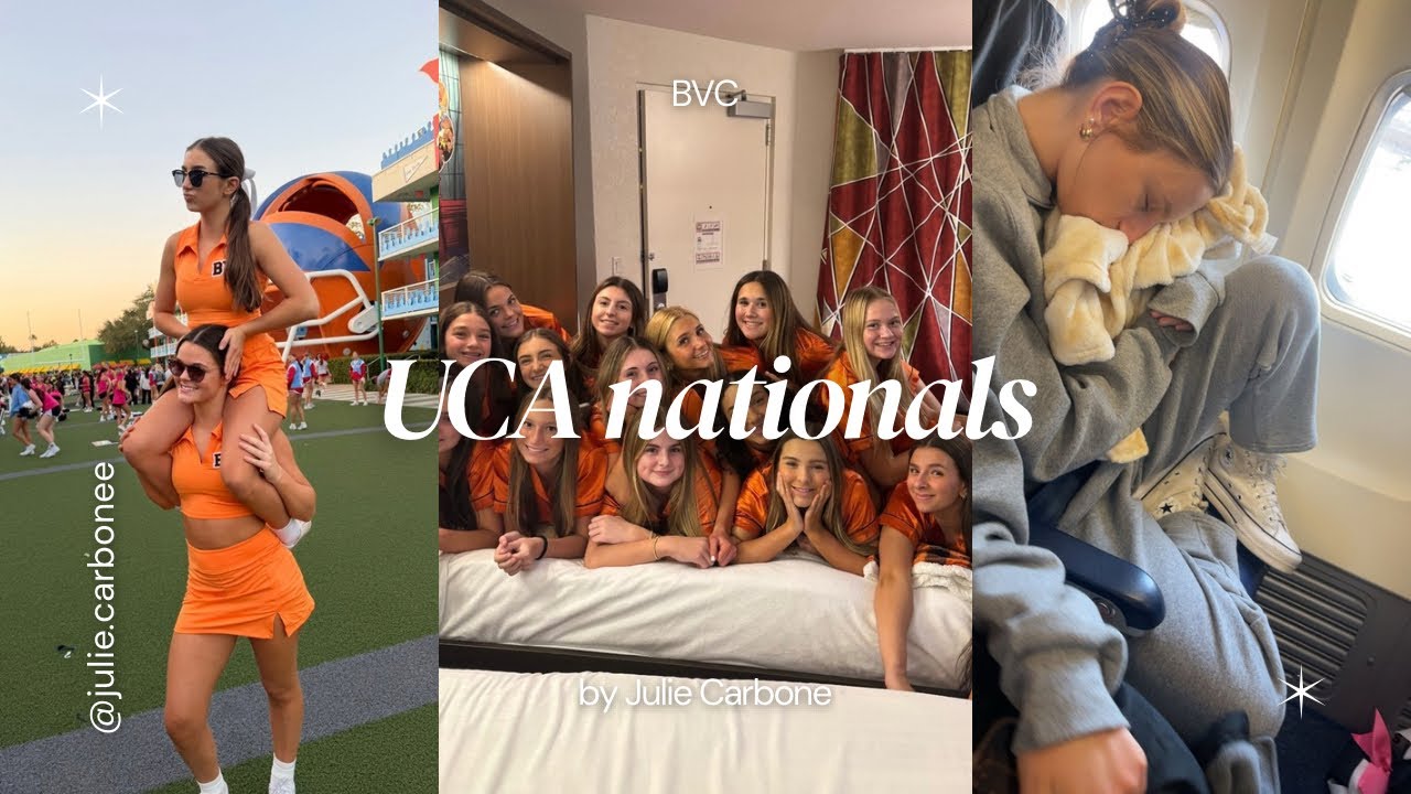 UCA 📣 DII HIGHSCHOOL NATIONAL CHAMPIONSHIP WITH BVC 🧡🖤 AT DISNEY 🏰🐭