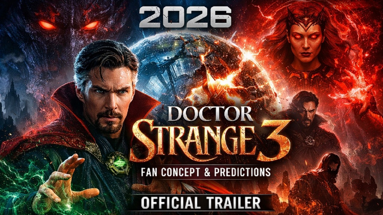 Doctor Strange:3 Trailer 2026 – Multiverse Chaos Revealed |Neon Flick