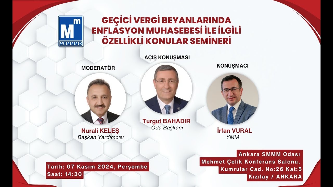 GECICI VERGI BEYANINDA ENFLASYON DUZELTMESI ILE IGILI OZELLIKLI KONULAR
