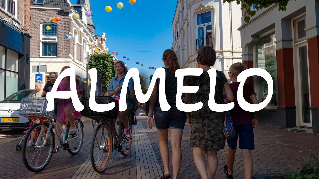 [4K 60fps]🇳🇱Almelo on a sunny day | August 2022