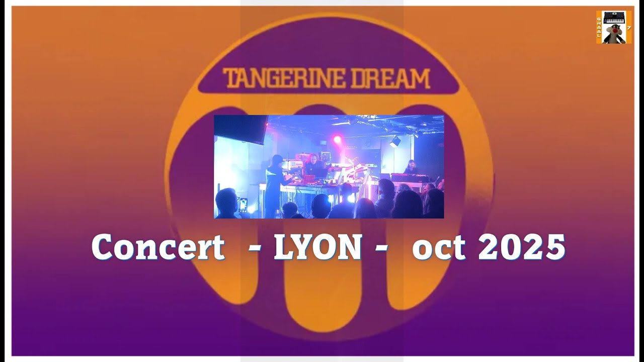 Tangerine dream - Concert at Lyon 2025