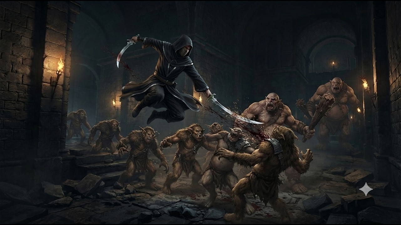 04 The Temple of Elemental Evil  CO8+ Соло Критовик-Амбидекстер. Dungeon Level 4 Ogres and Bugbears.