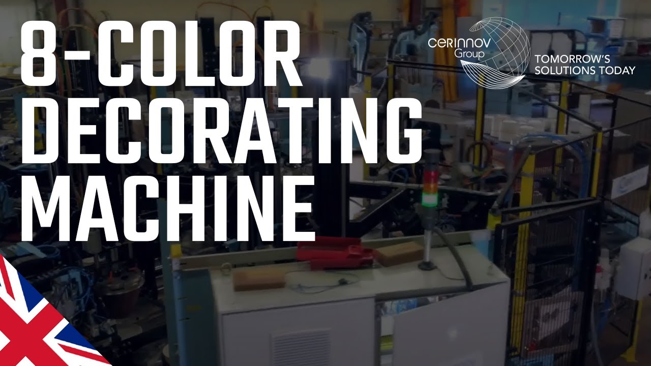 8-Color Total Transfer Decorating Machine