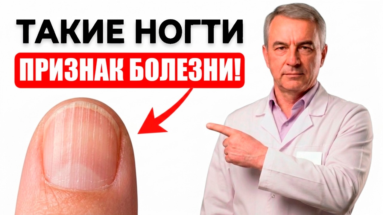 Посмотрите на ногти прямо сейчас. Эти 7 признаков указывают на скрытые болезни!