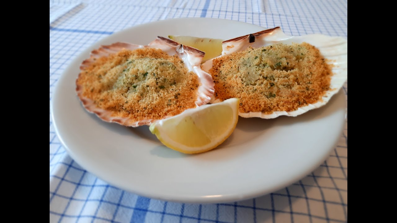 Capesante Gratinate al forno
