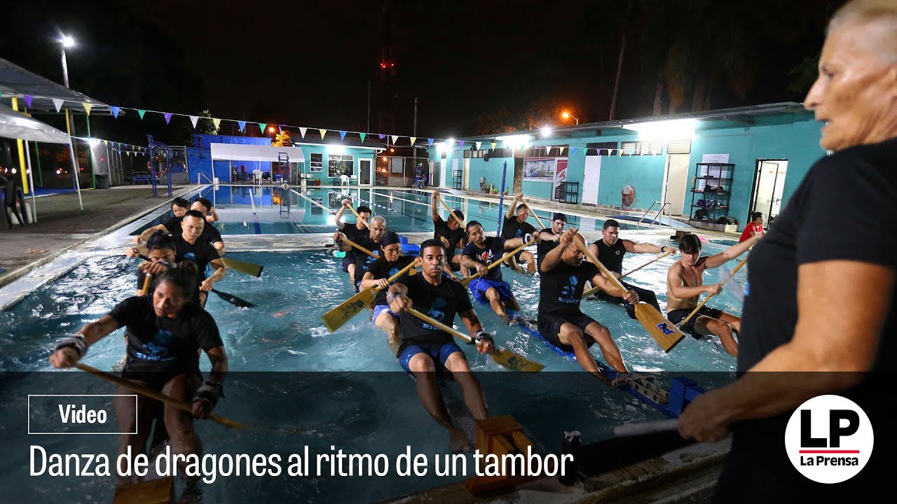 Danza de dragones al ritmo de un tambor