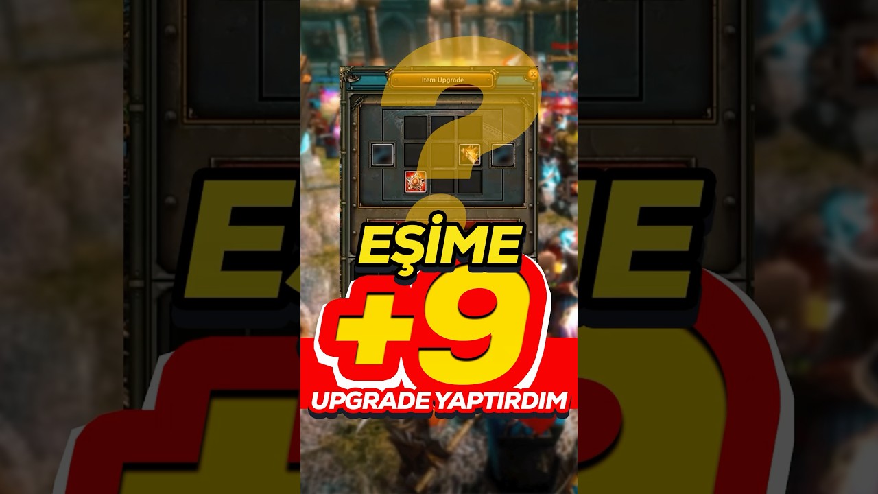 🤣 EŞİM +9 UPGRADE YAPIYOR 🤣 #knightonline