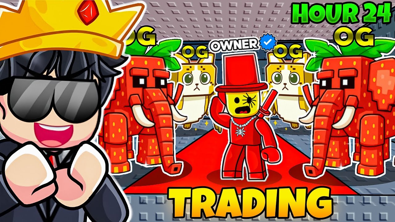 I Traded EVERY OG BRAINROT For 24 Hours in Steal a Brainrot Roblox