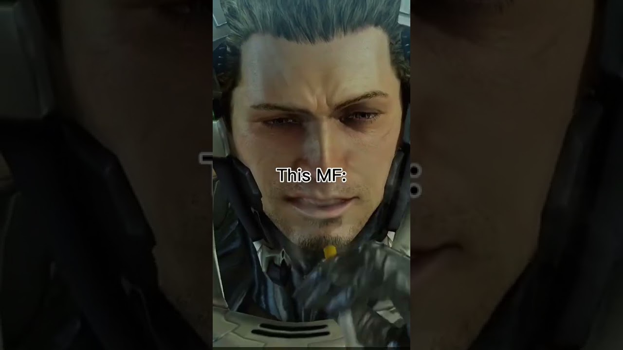 When everyone is afraid in Vanquish&hellip;