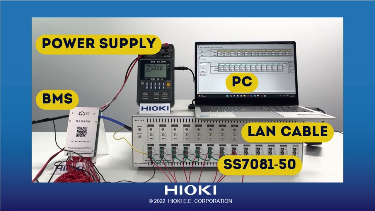 How to use Hioki Battery Cell Voltage Generator SS7081-50 ?