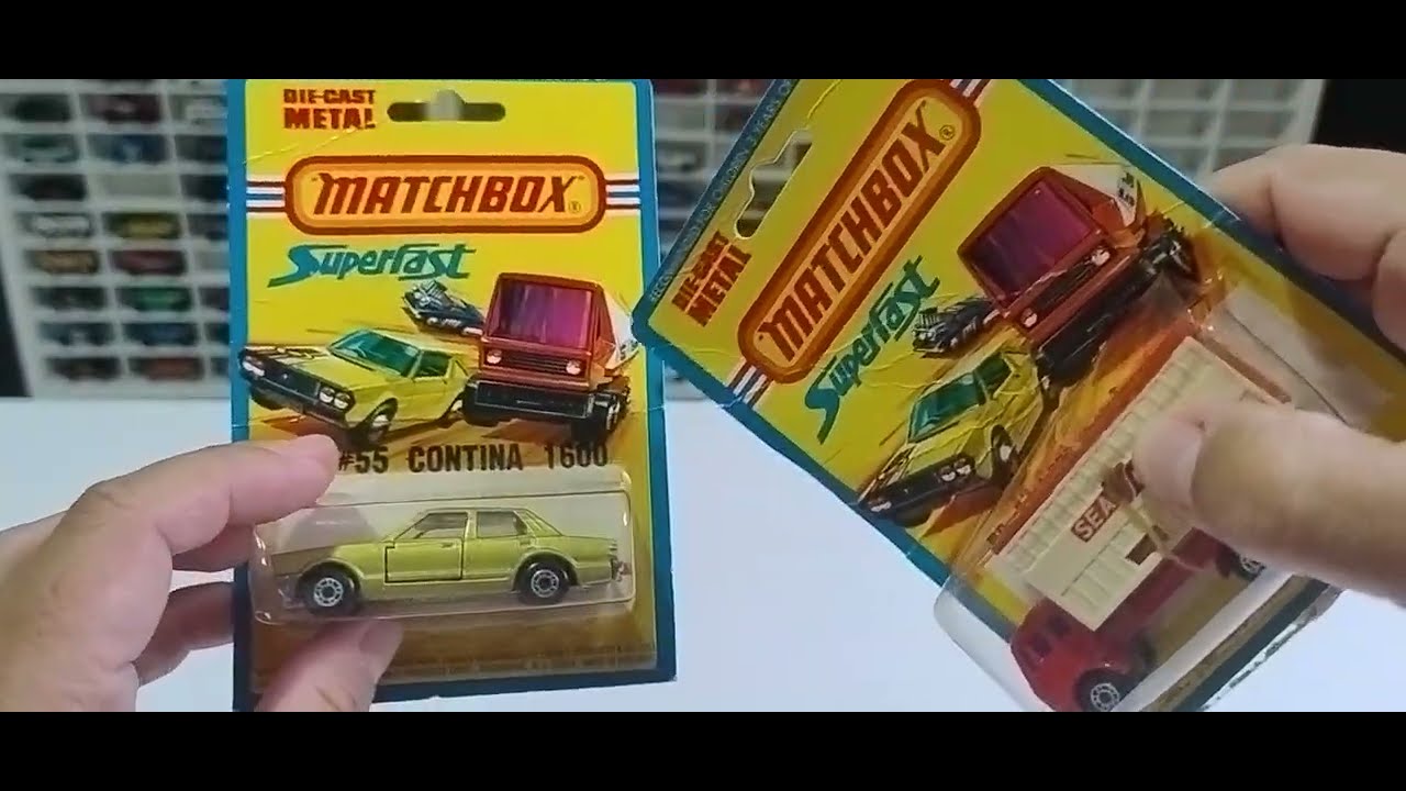 Abertura e REVIEW das raridades - Miniaturas Diecast Matchbox LESNEY England anos 70