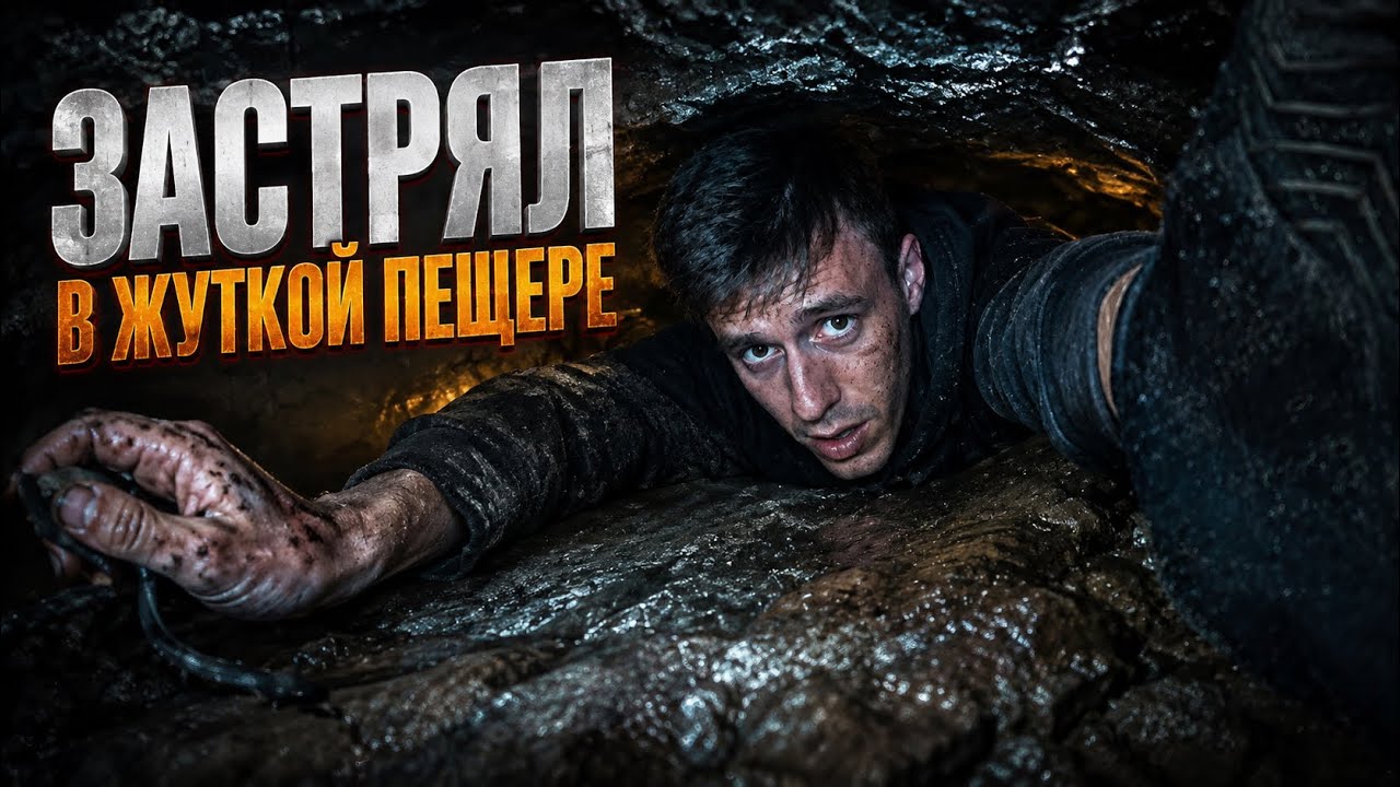 ЗАСТРЯЛ в ЖУТКОЙ пещере | БОЛЬШЕ НЕ ВЕРНУСЬ