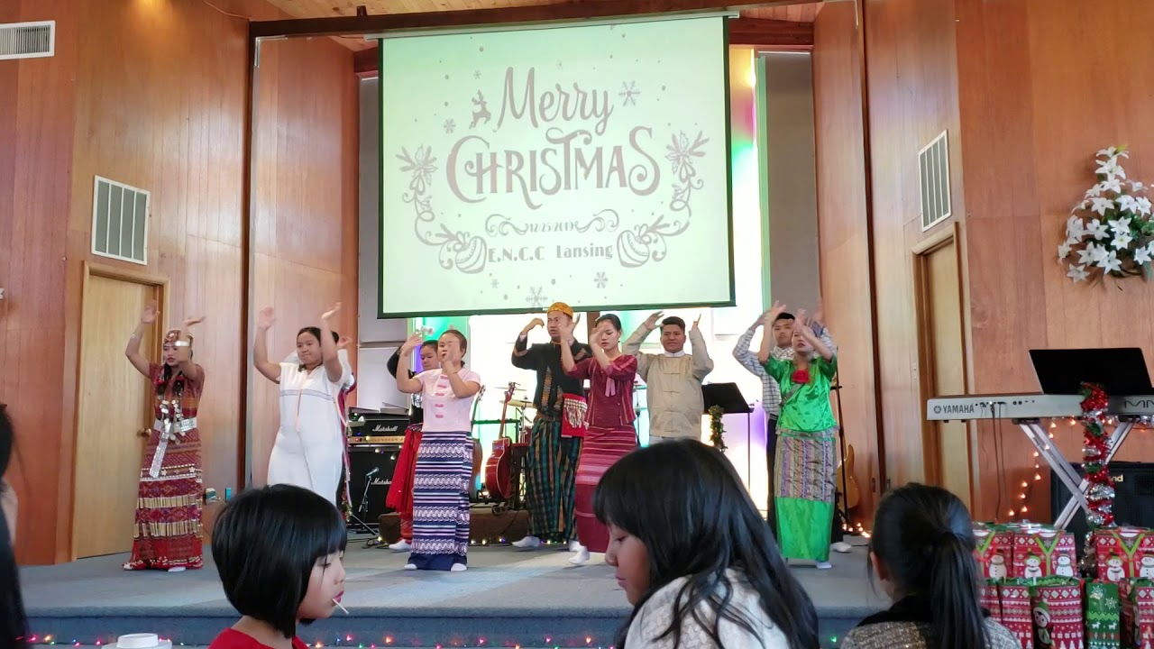 Myanmar Christmas Dance