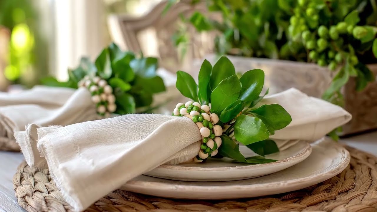 Spring 2026 Luxury Dining Room Decor | Elegant Table Setting Ideas for Entertaining