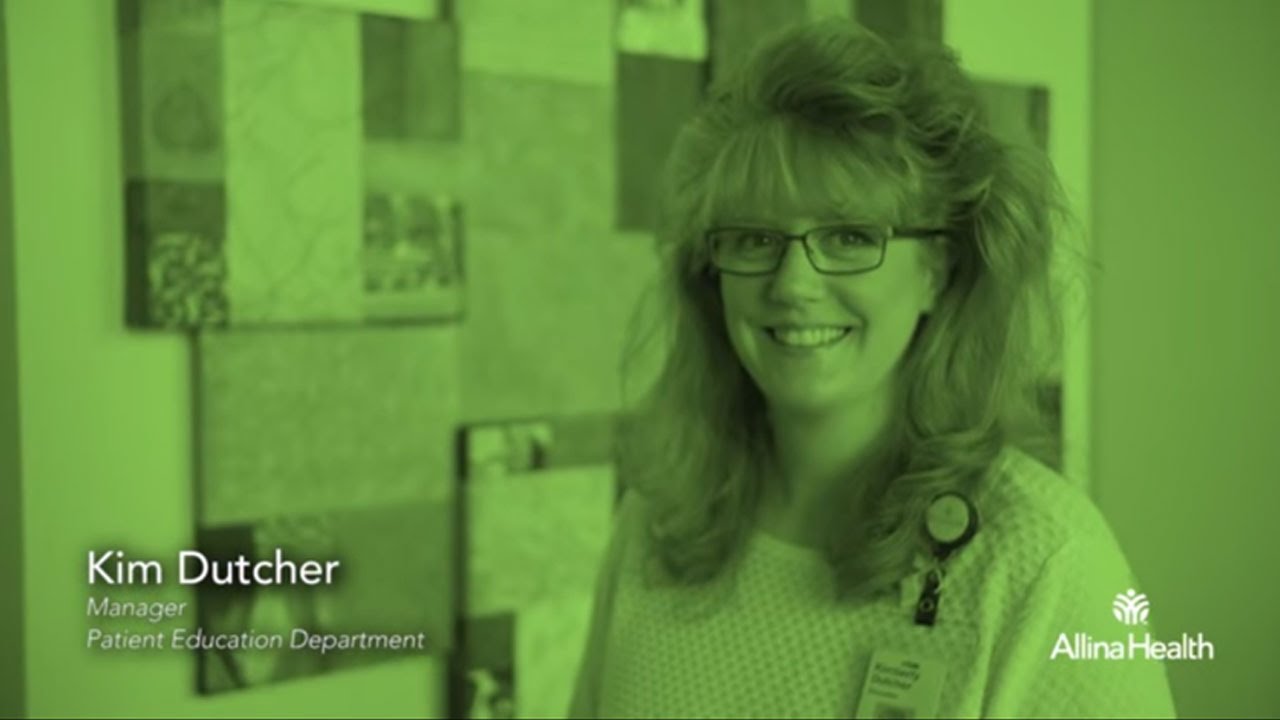 Kim Dutcher, manager, Patient Education department