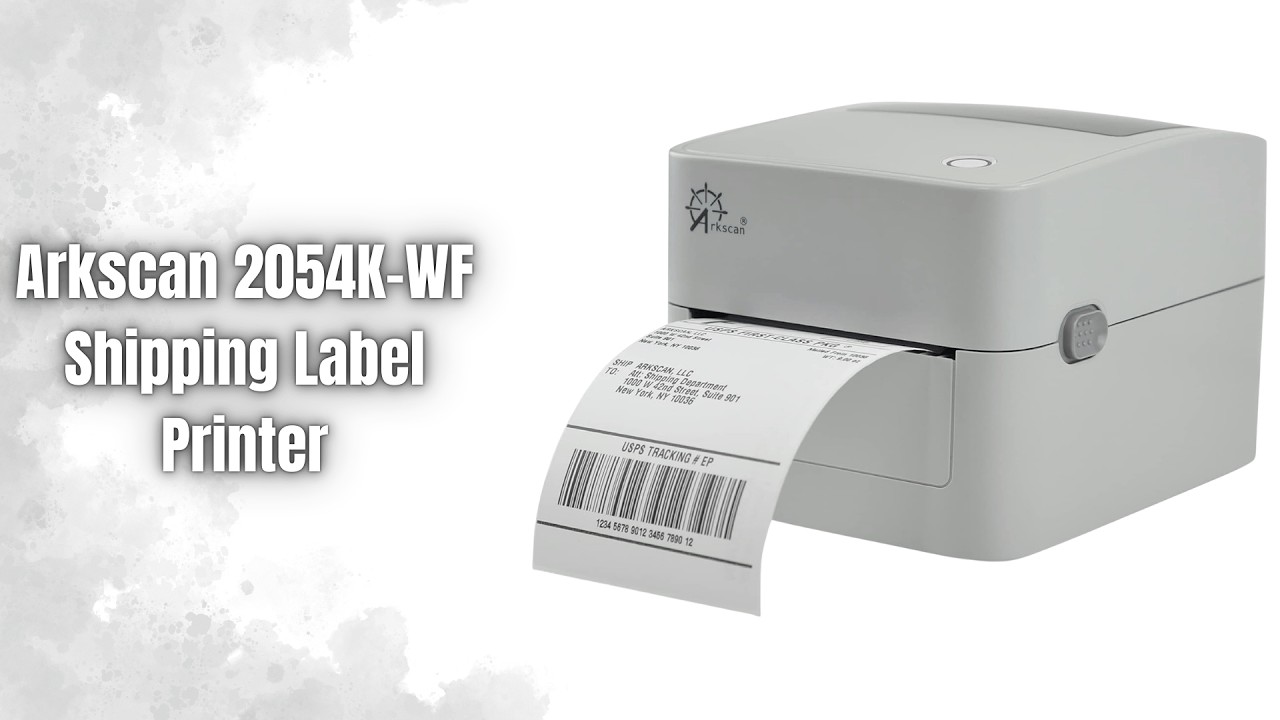 Arkscan 2054K-WF Review | WiFi Shipping Label Printer for eBay & Shopify!