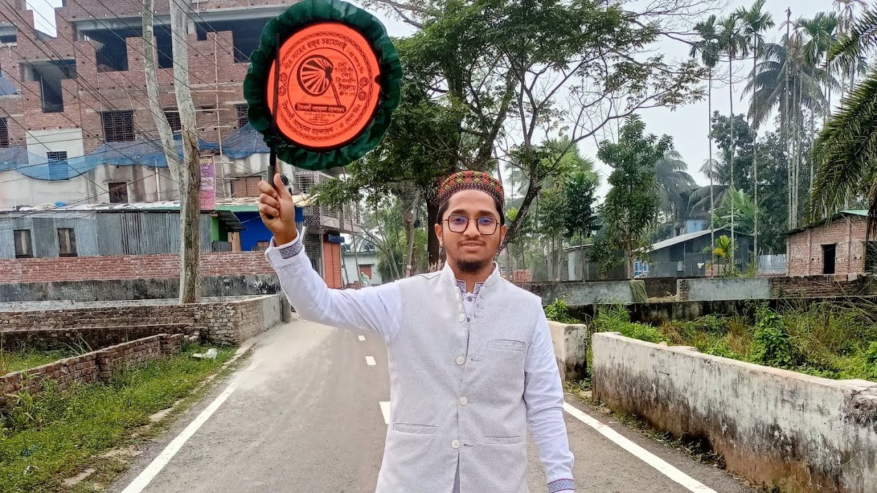 হাতপাখা ,বরিশাল ৫ আসনে ফয়জুল করিম হাতপাখার নতুন নির্বাচনি গজল