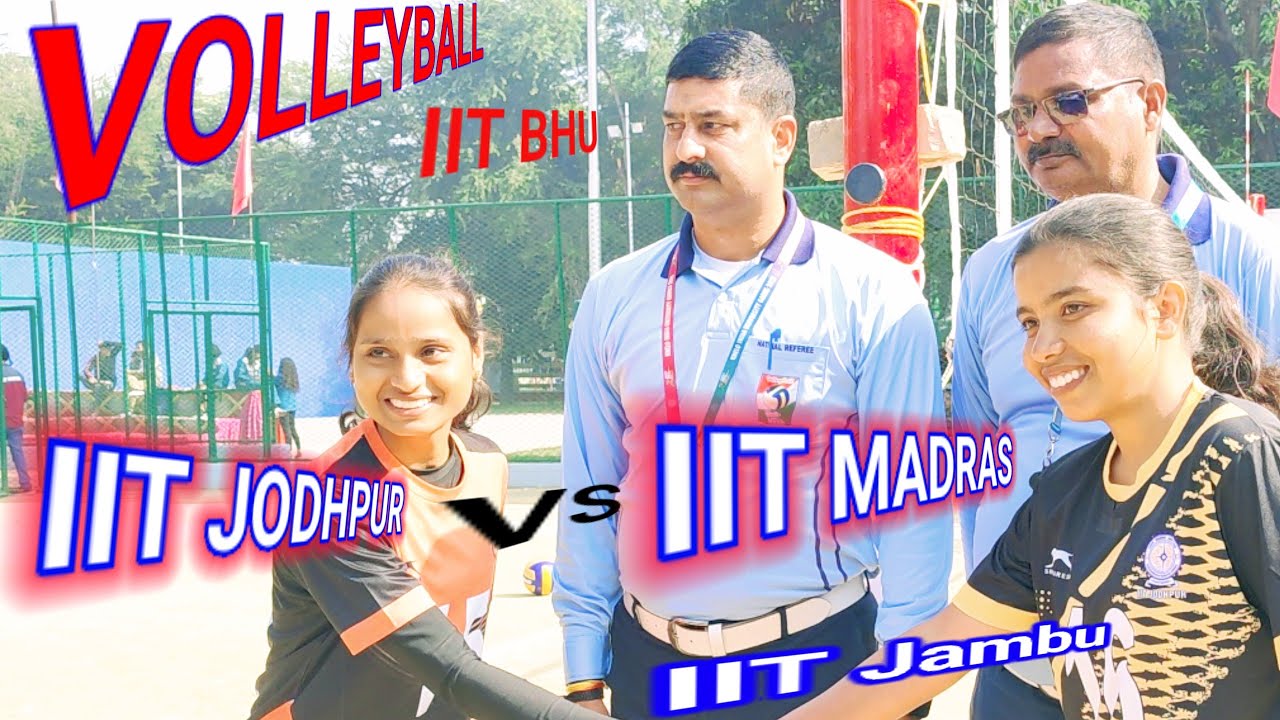 IIT Jodhpur vs IIT Madras : 2nd Set Volleyball iitk : Inter iit sports meet 2024 |