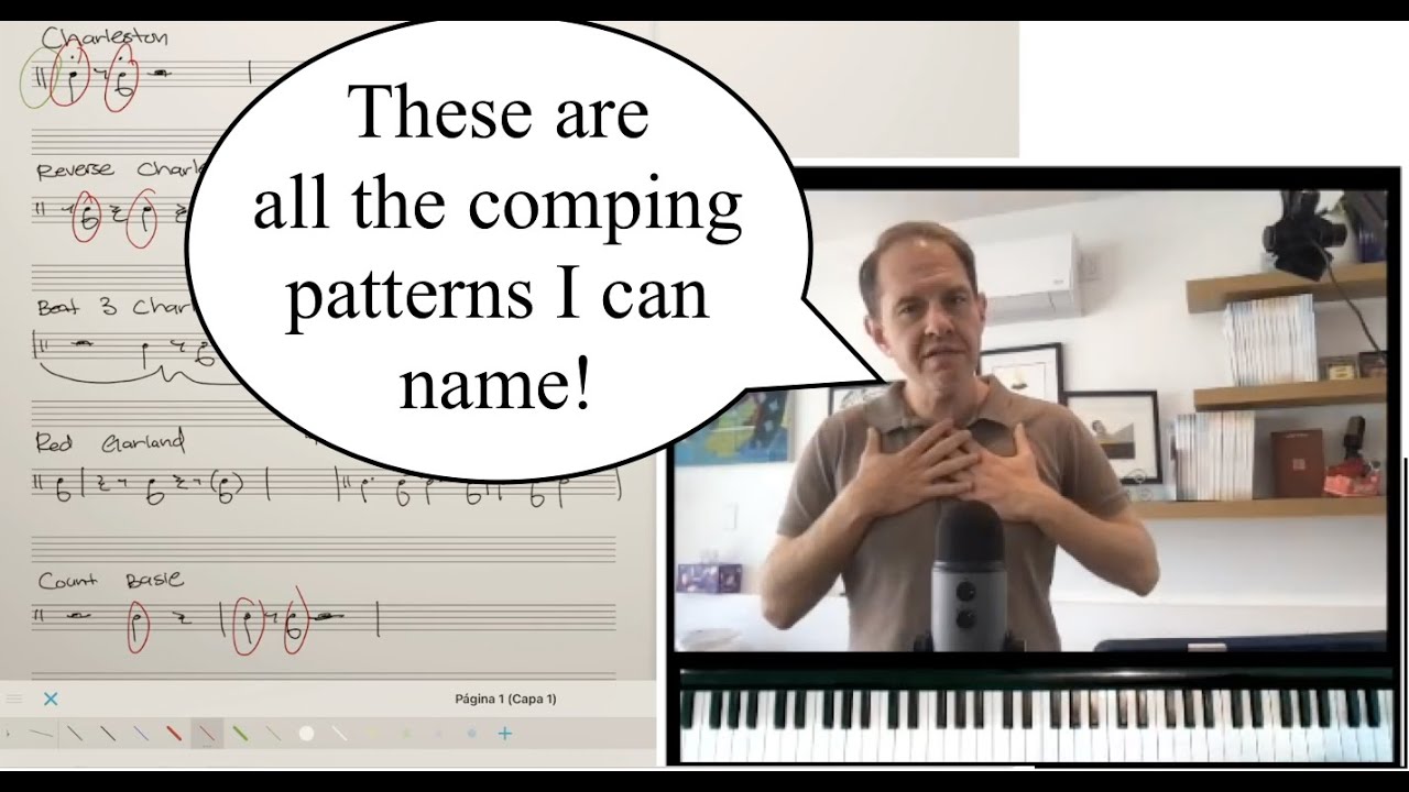 All of the Comping Patterns I Know Names For