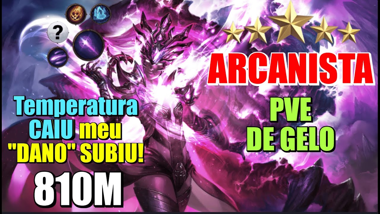 CHEGA DE SOFRER! USE a NOVA Build de Gelo META no H9 para ARCANISTA (2025)!