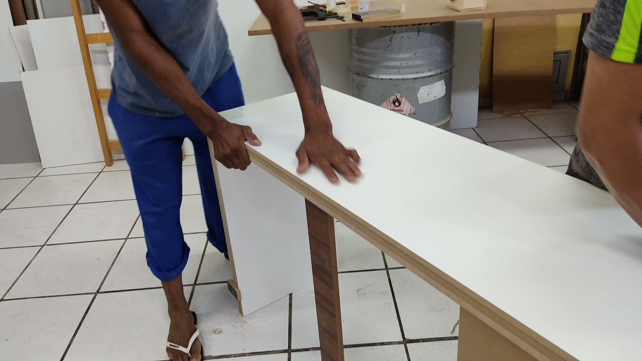 procedimento de aparador em 45°-Parte 7
