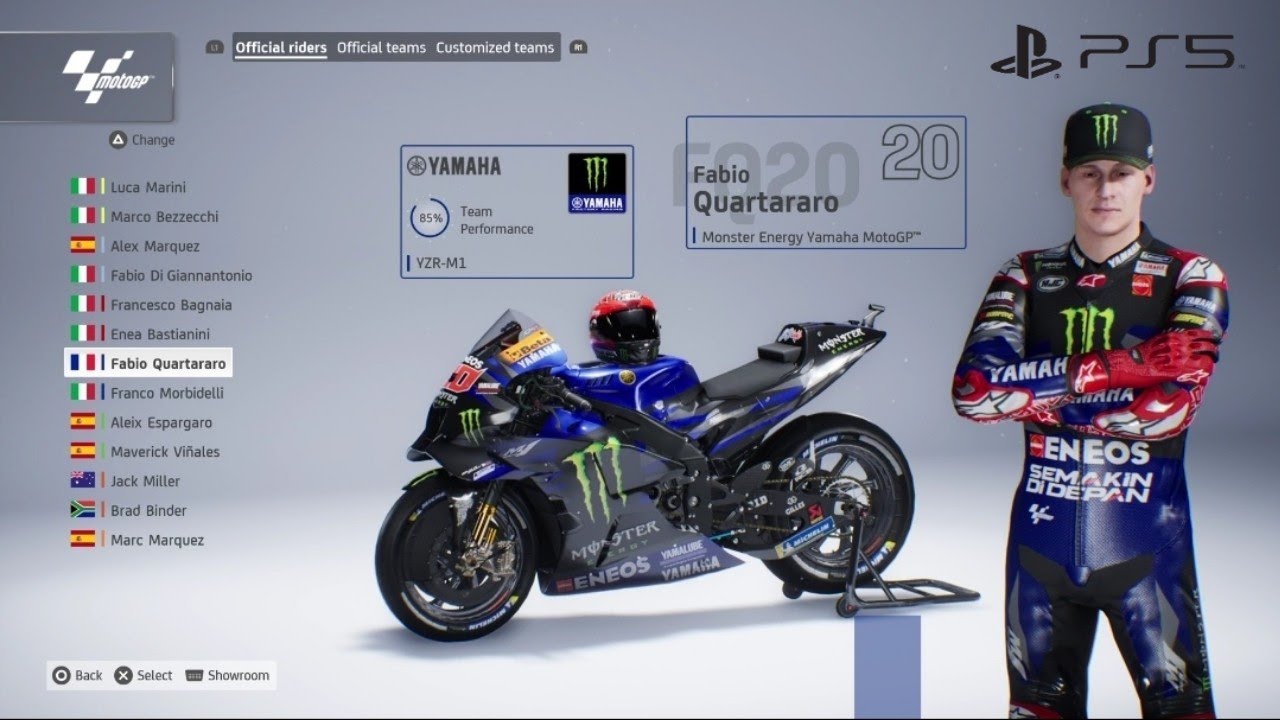 MotoGP 23 All Riders & Tracks New Update Patch PS5