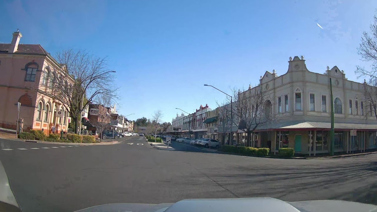 Inverell To Warialda 4K Dash Cam Time-lapse