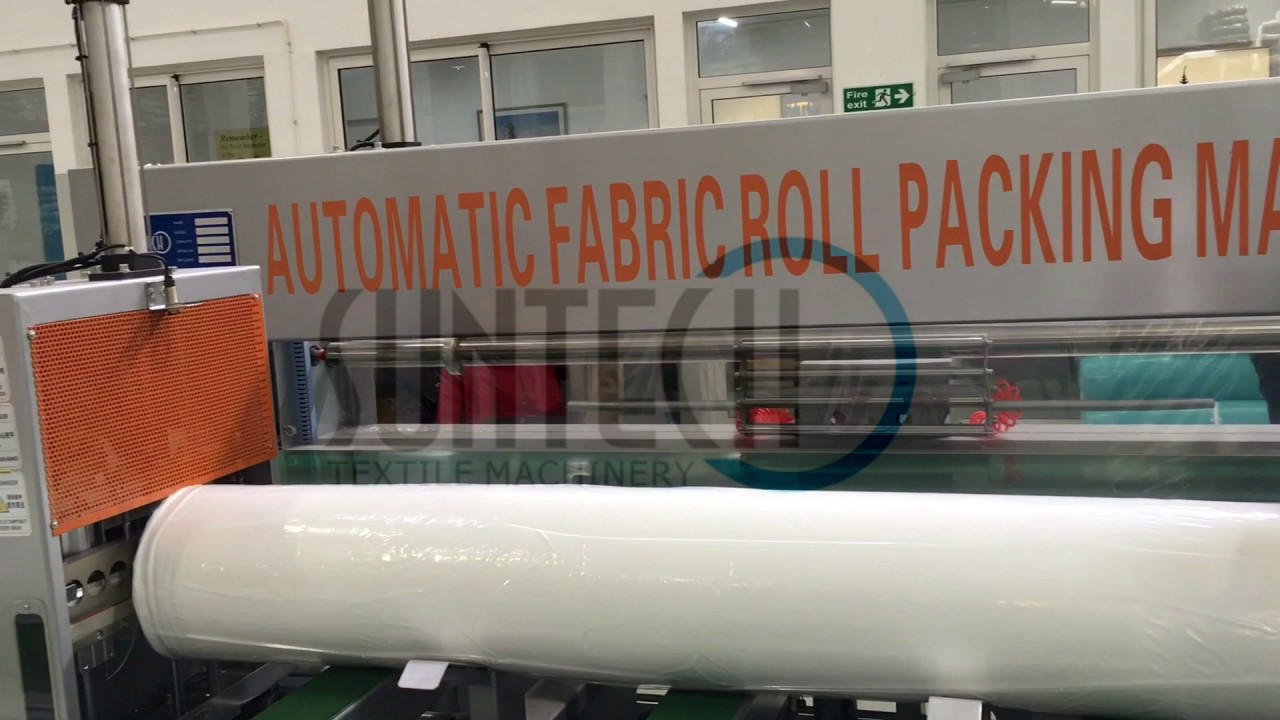 Suntech Automatic Fabric Roll Packing Machine, Smart Classification