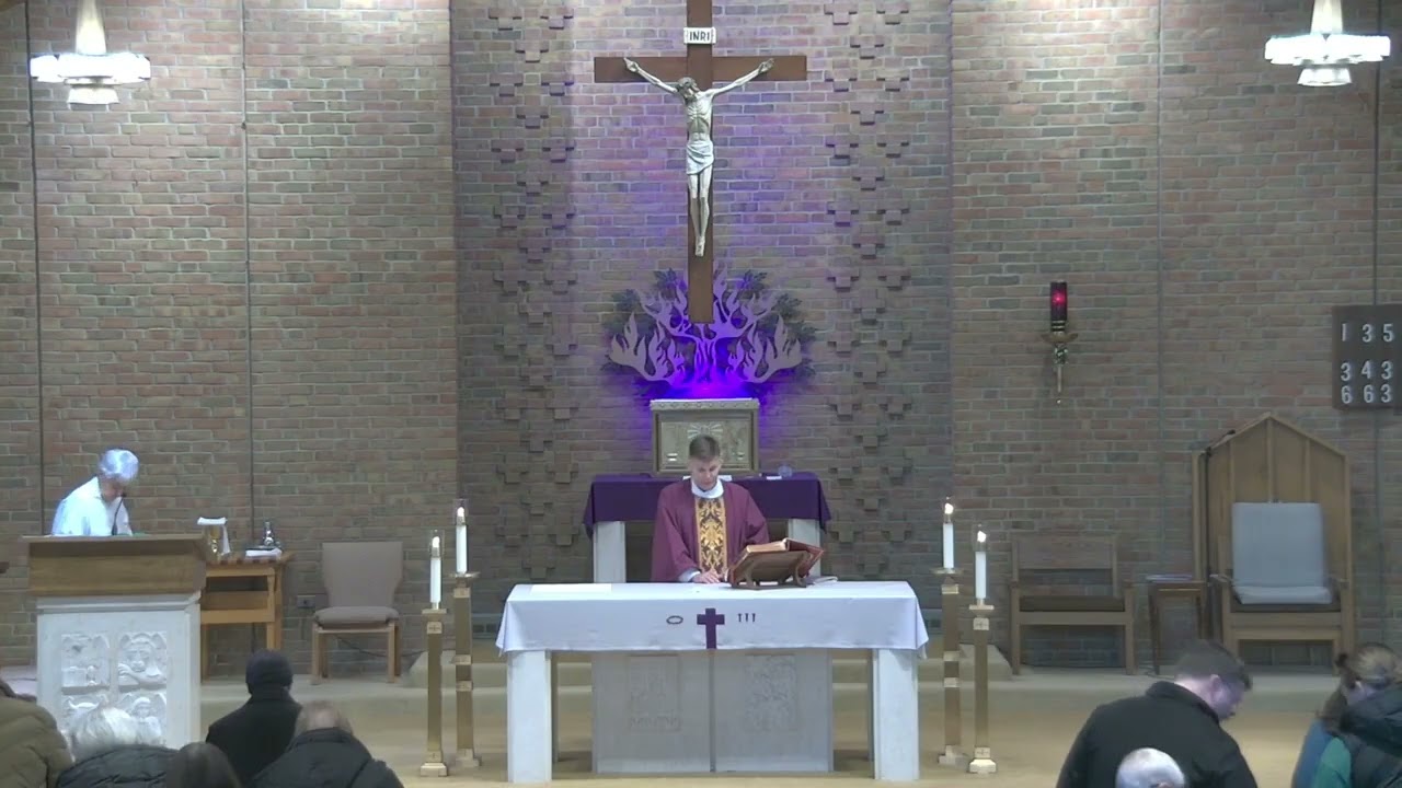 Weekday Mass- Thursday, February 26, 2026