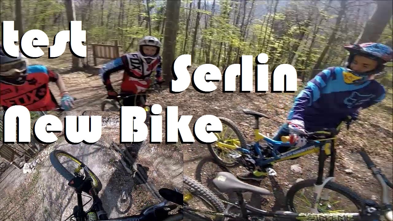 NEW BIKE // TEST AT SERLIN TRAIL