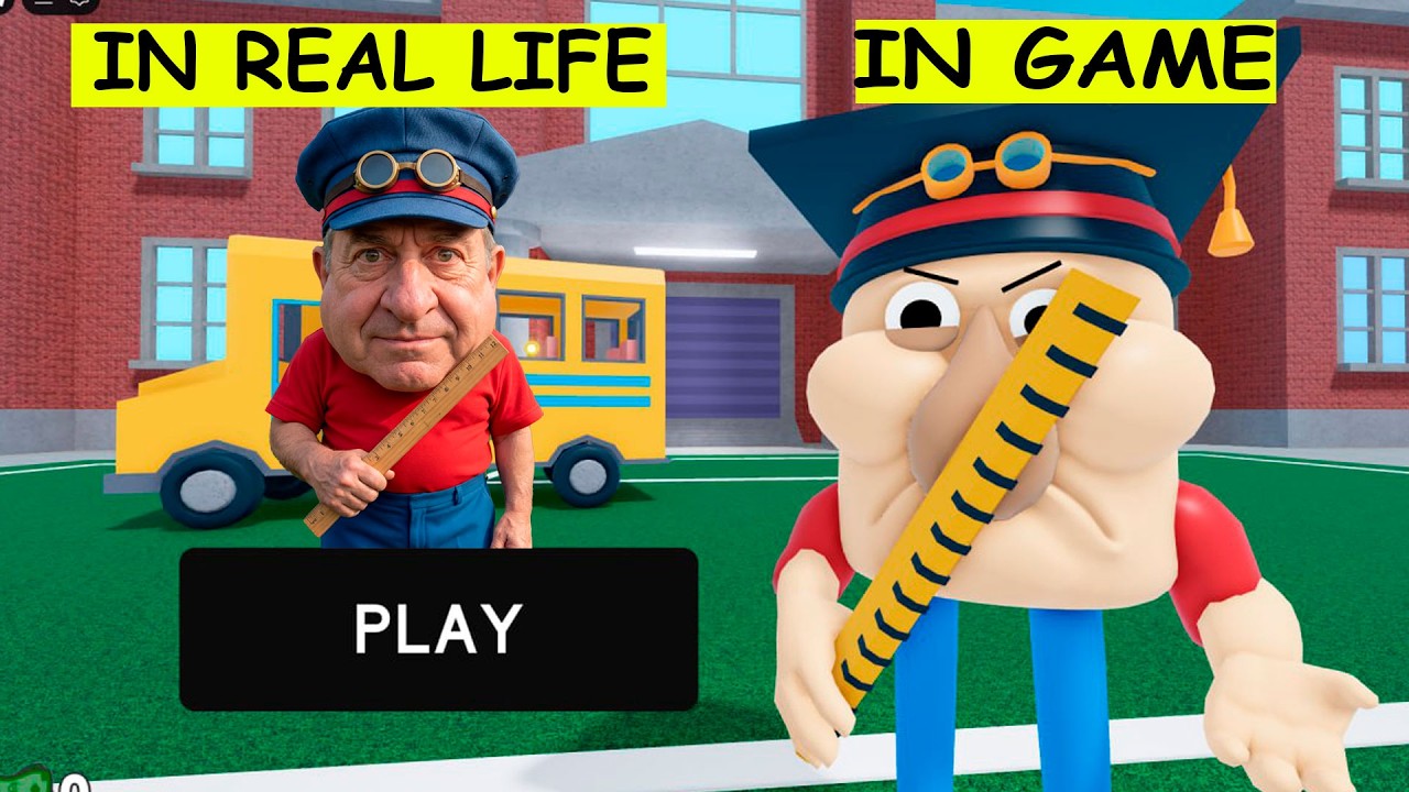 EPIC SCHOOL TEACHER'S PRISON RUN! (Obby) | Roblox Obby Gameplay Full Walkthrough No death [4K]