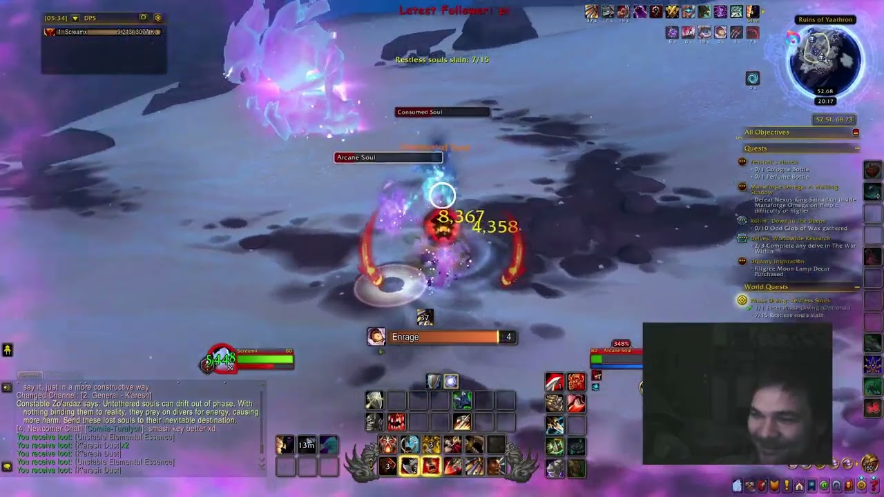 having fun in WOW retail, randomness, some keys, come and chill.