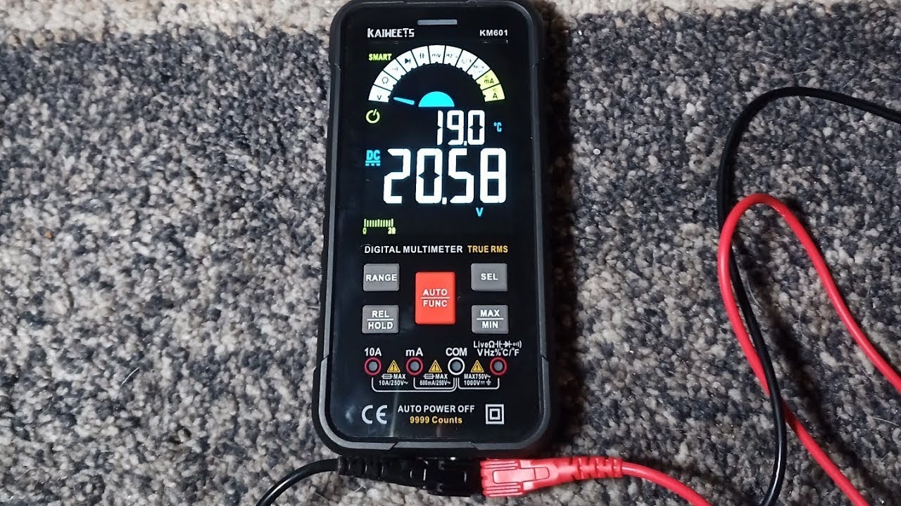 Multimeter Kaiweets KM601 Test ELH#197