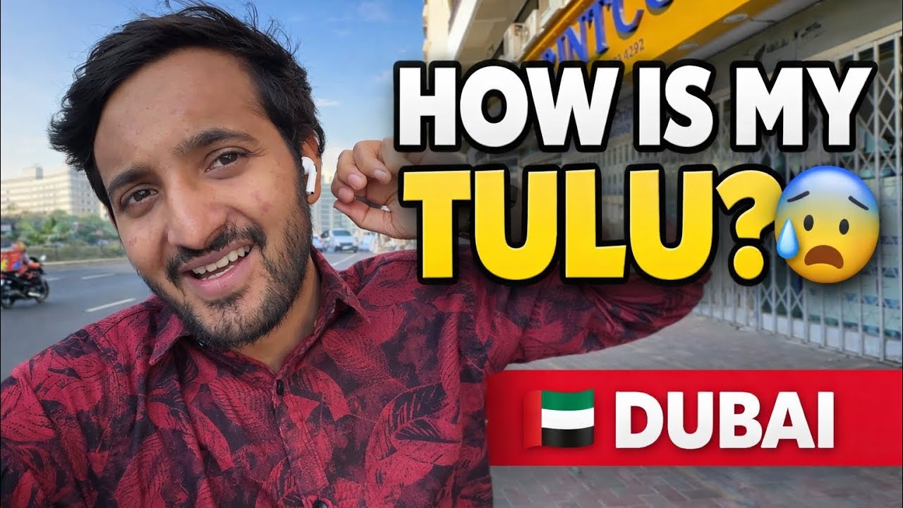 Andhra Guy Speaking Tulu in Dubai 🇦🇪 | Mangalore Tulu Language Vlog 😍