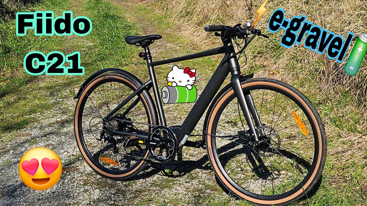 😍 Fiido C21 🔋 Gravel Bicicleta eléctrica preciosa, ligera y precio increíble🚀