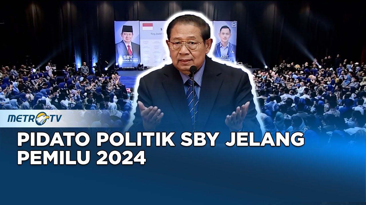 Pidato Politik SBY Jelang Pemilu 2024