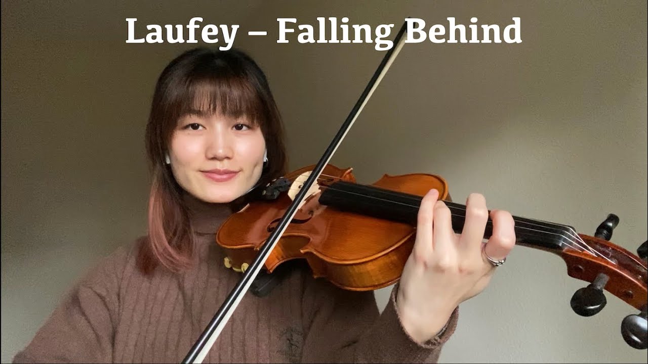 Laufey &ndash; Falling Behind | Violin Cover with Notes