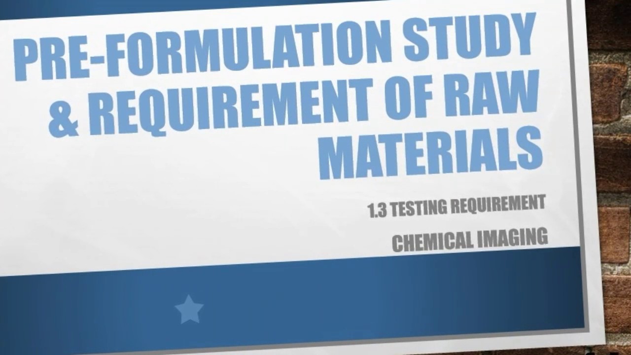Chemical Imaging