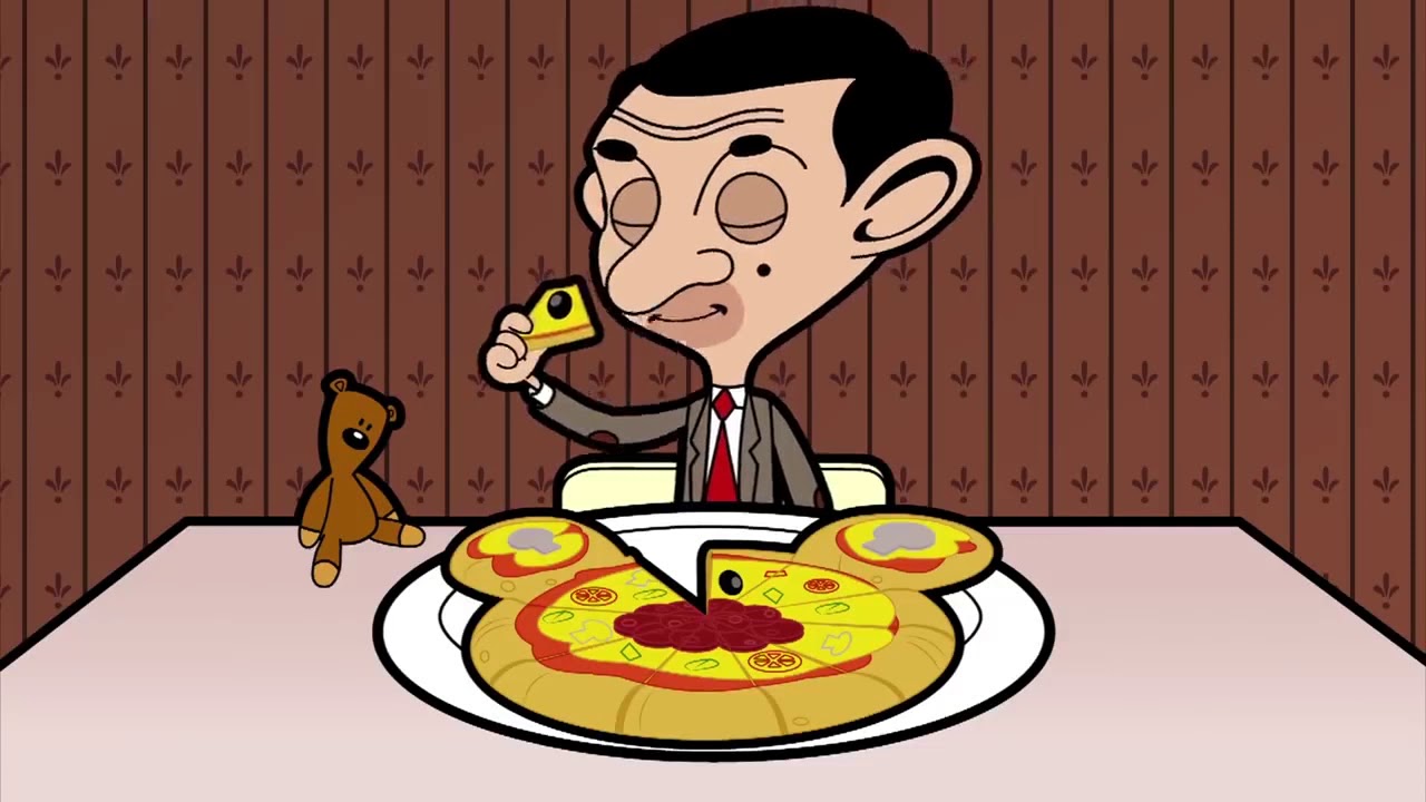YTP - Mr. Bean made a dank pizza (edited by Michael Bay)